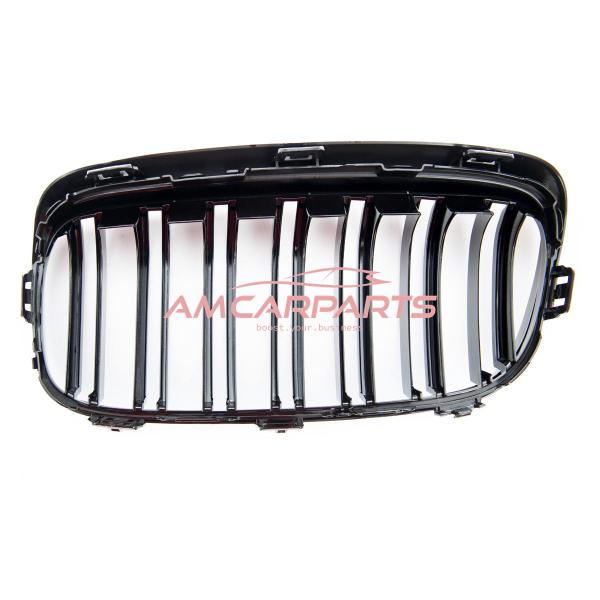 Upgrade Design Kühlergrill / Sportgrill passend für BMW 2er F45 Vor-Facelift 14-18 Hochglanz schwarz