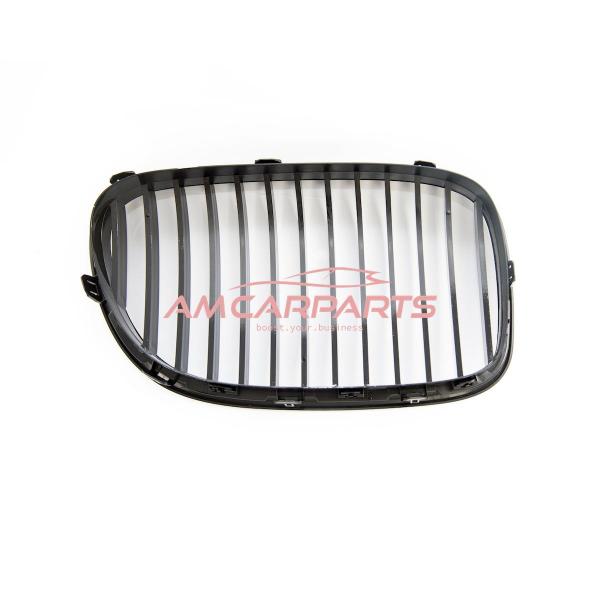 Upgrade Design Kühlergrill / Sportgrill passend für BMW 7er F01 / F02 / F03 / F04 08-15 Hochglanz schwarz