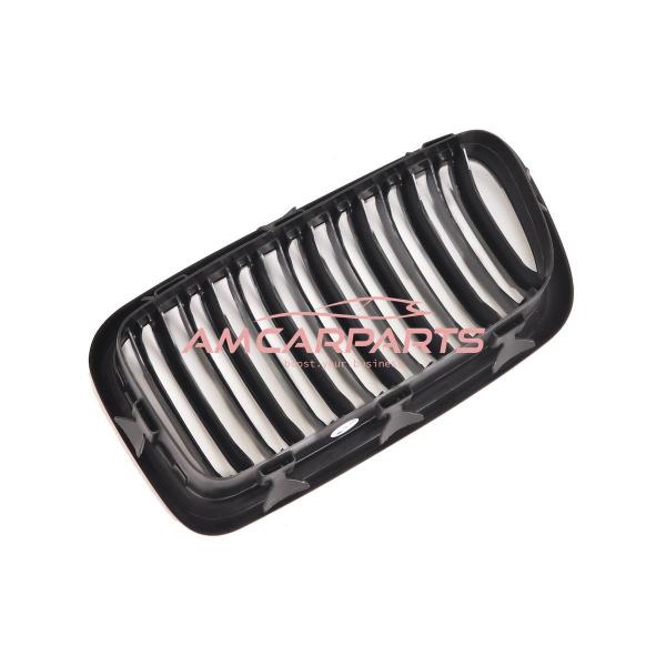 Upgrade Design Kühlergrill / Sportgrill passend für BMW 7er E38 94-01 Hochglanz schwarz