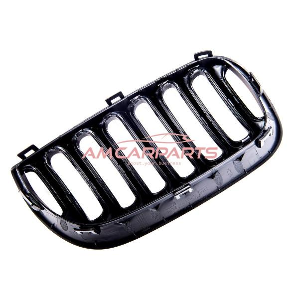 Upgrade Design Kühlergrill / Sportgrill passend für BMW X3 E83 Vor-Facelift 03-06 Matt schwarz