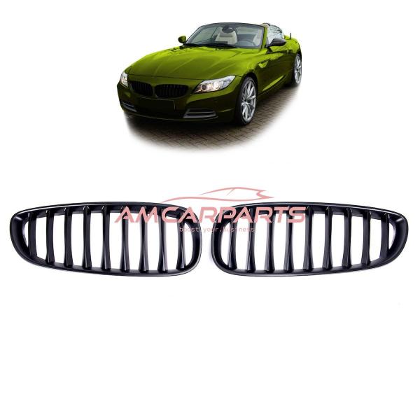 Upgrade Design Kühlergrill / Sportgrill passend für BMW Z4 E89 09-16 Matt schwarz