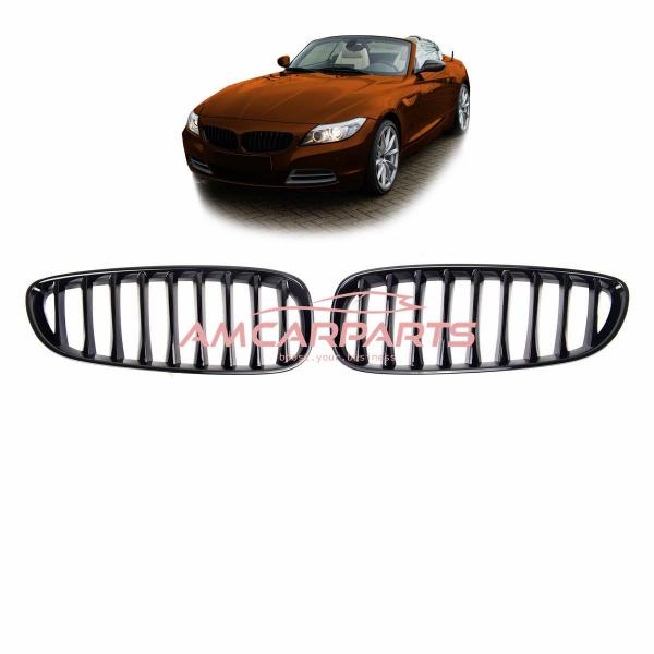 Upgrade Design Kühlergrill / Sportgrill passend für BMW Z4 E89 09-16 Hochglanz schwarz