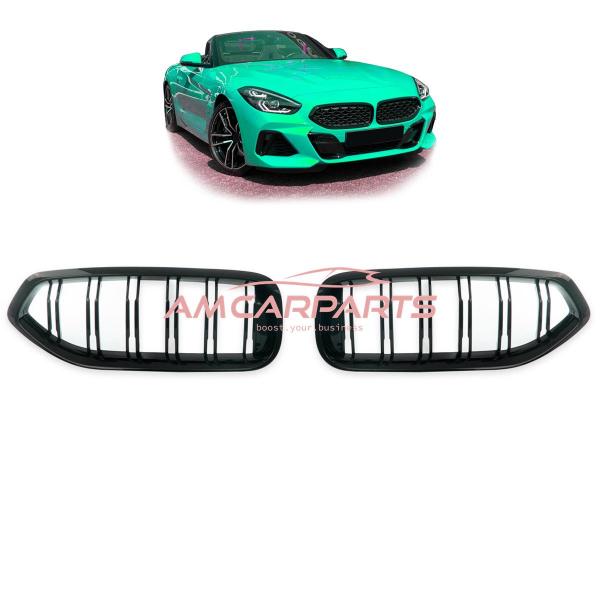 Upgrade Design Kühlergrill / Sportgrill passend für BMW Z4 G29 18+ Hochglanz schwarz