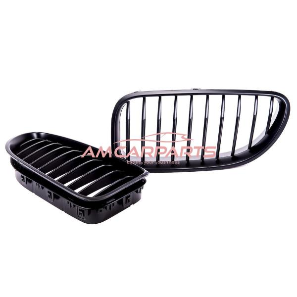 Upgrade Design Kühlergrill / Sportgrill passend für BMW 6er F12 / F13 / F06 11-18 Matt schwarz