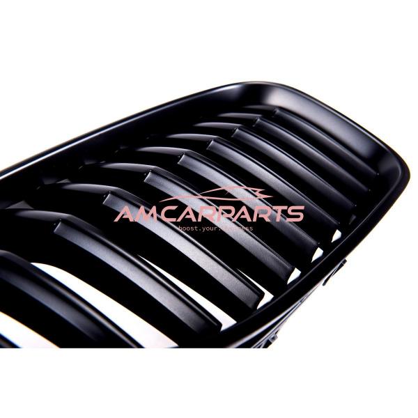 Upgrade Design Kühlergrill / Sportgrill passend für BMW 6er F12 / F13 / F06 11-18 Matt schwarz