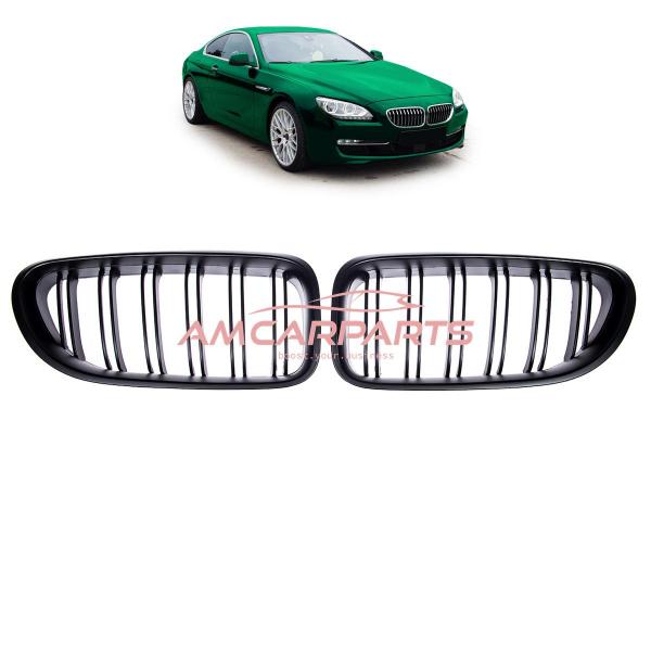 Upgrade Design Kühlergrill / Sportgrill passend für BMW 6er F12 / F13 / F06 11-18 Matt schwarz