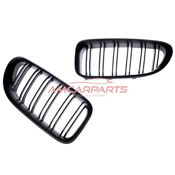 Upgrade Design Kühlergrill / Sportgrill passend für BMW 6er F12 / F13 / F06 11-18 Matt schwarz