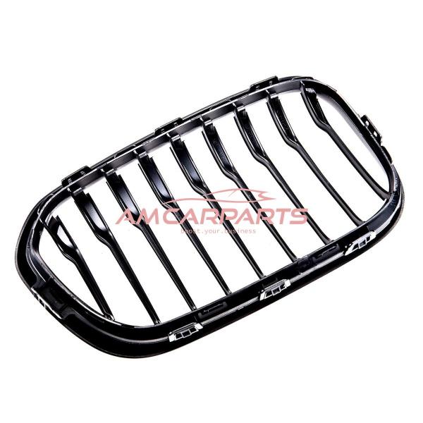 Upgrade Design Kühlergrill / Sportgrill passend für BMW 1er F20 / F21 Facelift 15-19 Matt schwarz