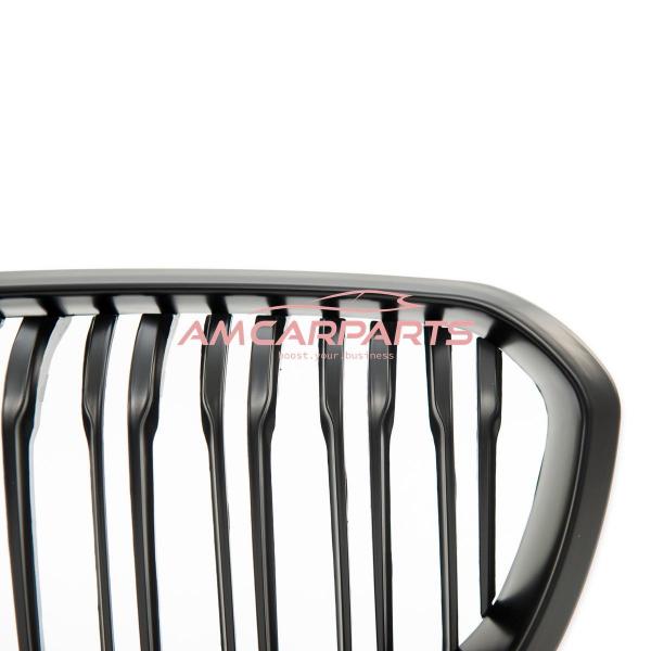 Upgrade Design Kühlergrill / Sportgrill passend für BMW 1er F20 / F21 Facelift 15-19 Matt schwarz