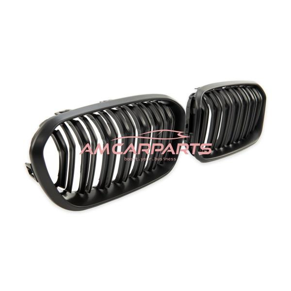 Upgrade Design Kühlergrill / Sportgrill passend für BMW 1er F20 / F21 Facelift 15-19 Matt schwarz