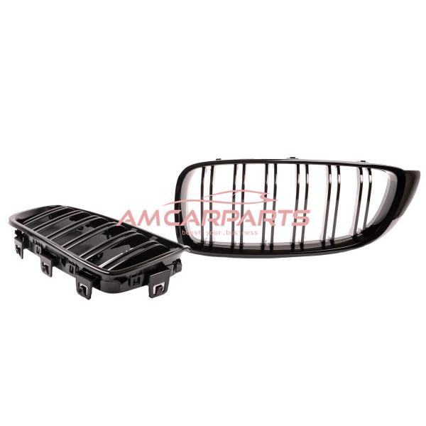 Upgrade Design Kühlergrill / Sportgrill passend für BMW 4er F32 / F33 / F36 13-21 Hochglanz schwarz