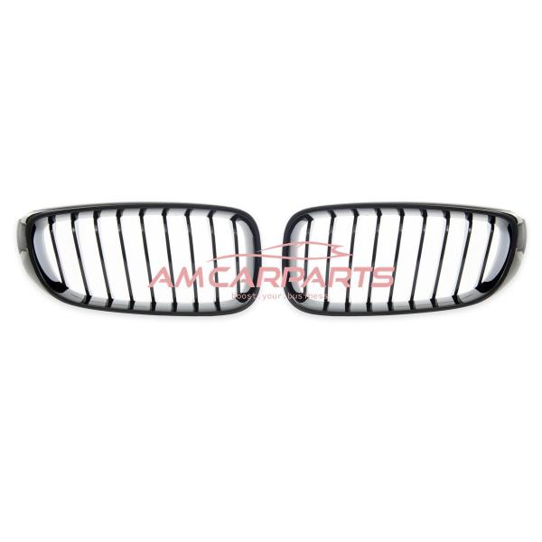 Upgrade Design Kühlergrill / Sportgrill passend für BMW 3er F34 13-20 Hochglanz schwarz