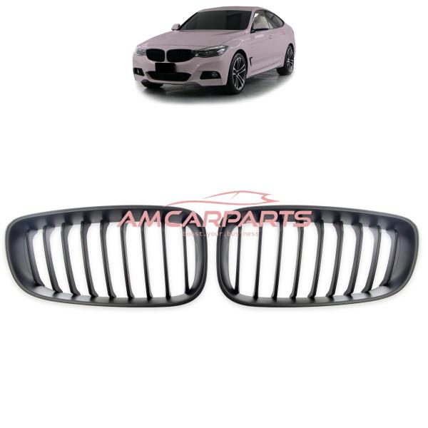 Upgrade Design Kühlergrill / Sportgrill passend für BMW 3er F34 13-20 Matt schwarz