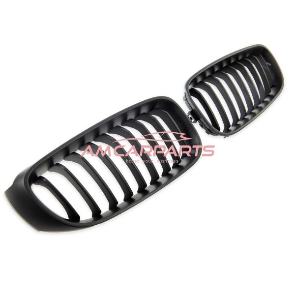 Upgrade Design Kühlergrill / Sportgrill passend für BMW 3er F34 13-20 Matt schwarz