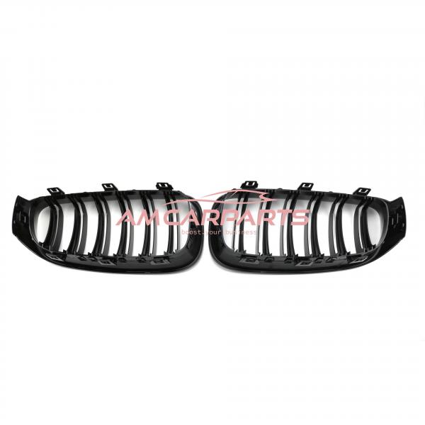 Upgrade Design Kühlergrill / Sportgrill passend für BMW 3er F34 13-20 Hochglanz schwarz