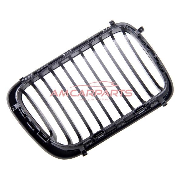 Upgrade Design Kühlergrill / Sportgrill passend für BMW 3er E36 Facelift 96-99 Matt schwarz