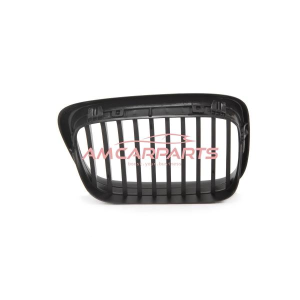Upgrade Design Kühlergrill / Sportgrill passend für BMW 5er E39 95-03 Matt schwarz