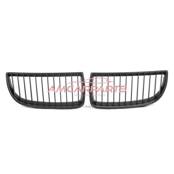 Upgrade Design Kühlergrill / Sportgrill passend für BMW 3er E90 / E91 Vor-Facelift 05-08 Matt schwarz