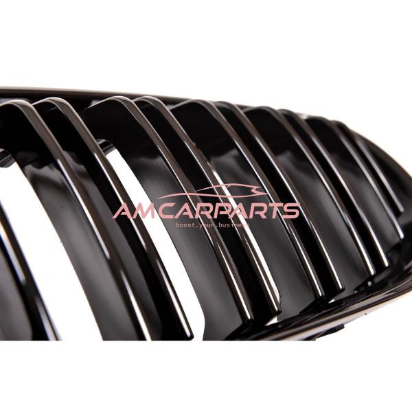 Upgrade Design Kühlergrill / Sportgrill passend für BMW 3er E90 / E91 Facelift 08-11 Matt schwarz