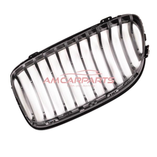 Upgrade Design Kühlergrill / Sportgrill passend für BMW 3er E90 / E91 Facelift 08-11 Hochglanz schwarz