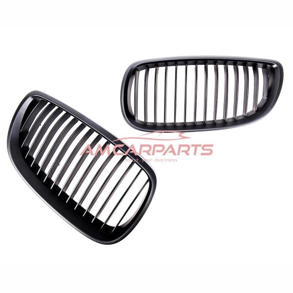 Upgrade Design Kühlergrill / Sportgrill passend für BMW 3er E92 / E93 Vor-Facelift 06-10 Matt schwarz