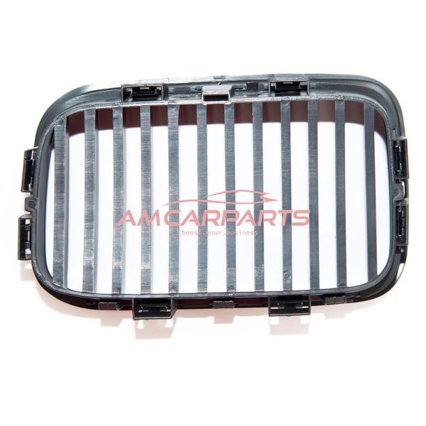 Upgrade Design Kühlergrill / Sportgrill passend für BMW 3er E36 Vor-Facelift 91-96 Matt schwarz