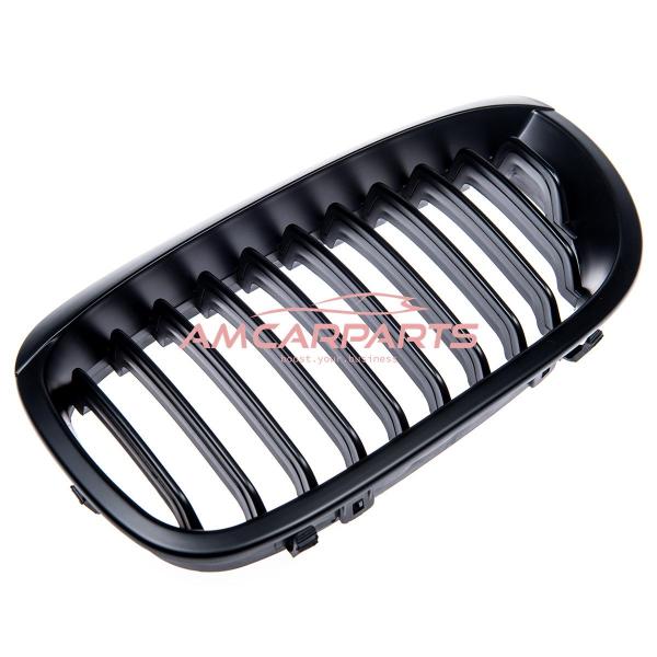 Upgrade Design Kühlergrill / Sportgrill passend für BMW 3er E46 Facelift 03-06 Matt schwarz