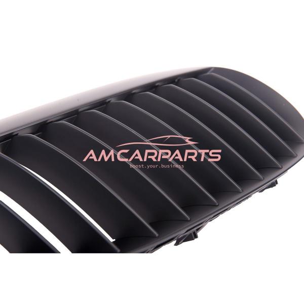 Upgrade Design Kühlergrill / Sportgrill passend für BMW 6er E63 / E64 03-10 Matt schwarz