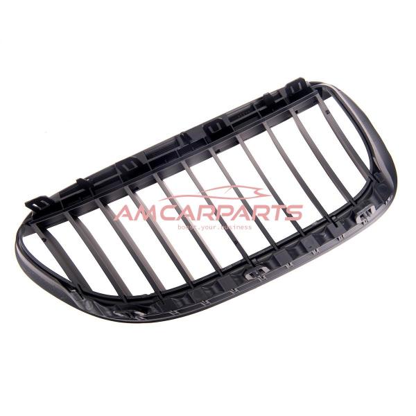 Upgrade Design Kühlergrill / Sportgrill passend für BMW 6er E63 / E64 03-10 Matt schwarz