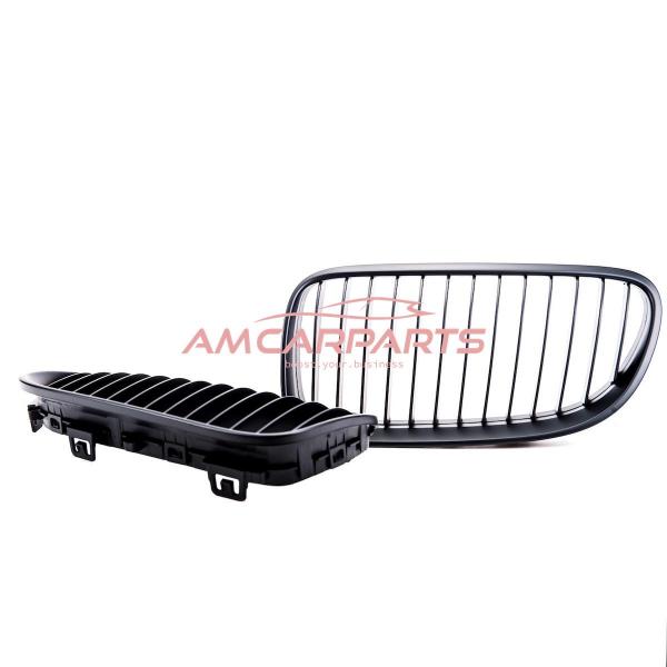 Upgrade Design Kühlergrill / Sportgrill passend für BMW 3er E92 / E93 Facelift 10-13 Matt schwarz