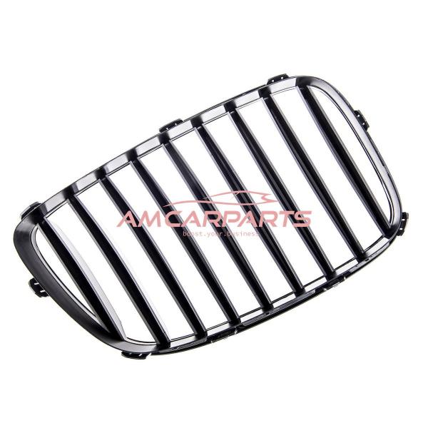 Upgrade Design Kühlergrill / Sportgrill passend für BMW 5er F07 13-17 Hochglanz schwarz