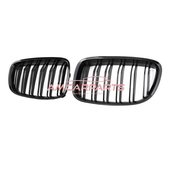 Upgrade Design Kühlergrill / Sportgrill passend für BMW 5er F07 13-17 Hochglanz schwarz