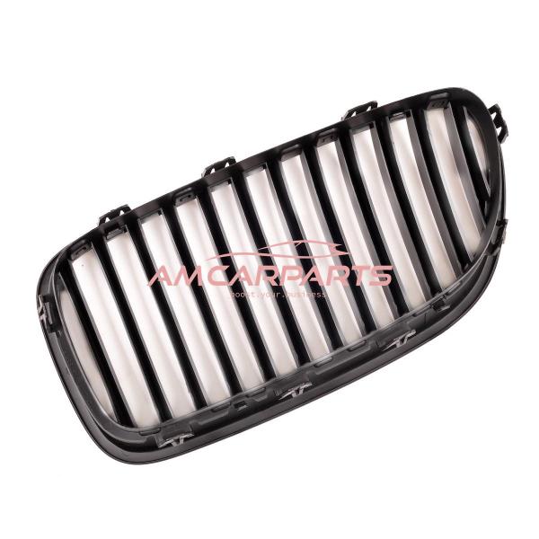 Upgrade Design Kühlergrill / Sportgrill passend für BMW 5er F10 / F11 10-18 Matt schwarz