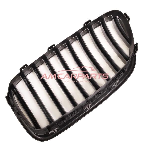 Upgrade Design Kühlergrill / Sportgrill passend für BMW 5er F10 / F11 10-16 Hochglanz schwarz
