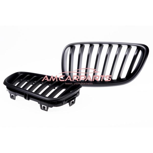 Upgrade Design Kühlergrill / Sportgrill passend für BMW 2er F22 / F23 13-21 Matt schwarz