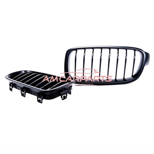 Upgrade Design Kühlergrill / Sportgrill passend für BMW 3er F30 / F31 11-19 Matt schwarz