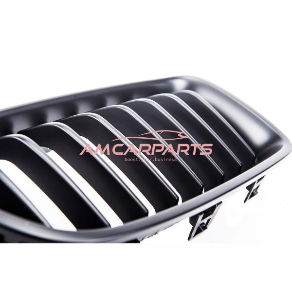 Upgrade Design Kühlergrill / Sportgrill passend für BMW 3er F30 / F31 11-19 Matt schwarz