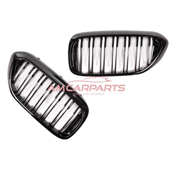 Upgrade Design Kühlergrill / Sportgrill passend für BMW 5er G30 / G31 Vor-Facelift 17-20 Hochglanz schwarz
