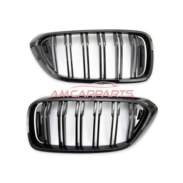 Upgrade Design Kühlergrill / Sportgrill passend für BMW 6er G32 Vor-Facelift 17-20 Hochglanz schwarz