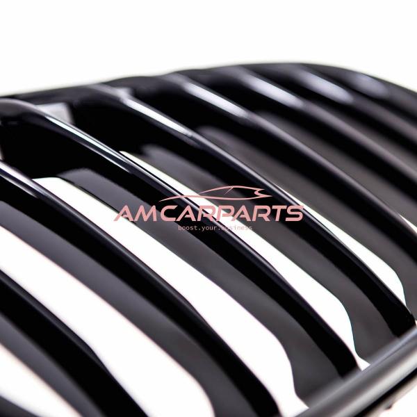Upgrade Design Kühlergrill / Sportgrill passend für BMW X1 F48 Vor-Facelift 15-19 Hochglanz schwarz