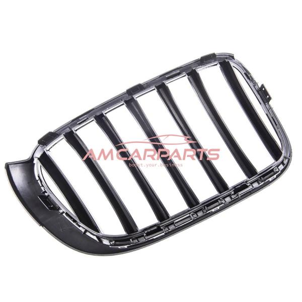Upgrade Design Kühlergrill / Sportgrill passend für BMW X3 F25 / X4 F26 Facelift 14-17 Hochglanz schwarz