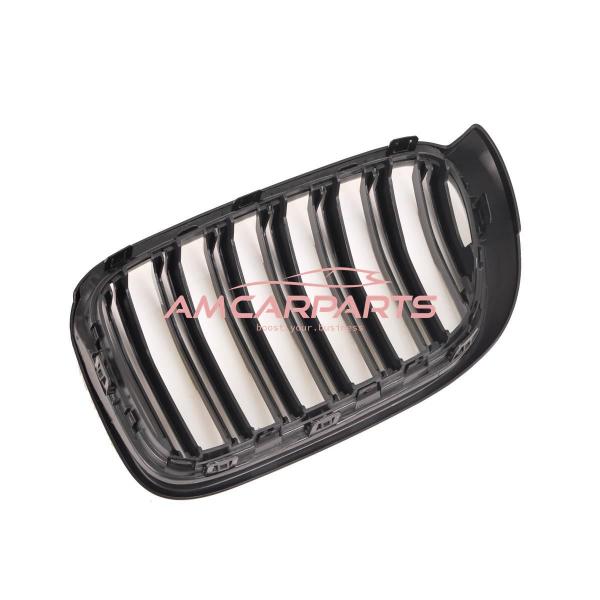 Upgrade Design Kühlergrill / Sportgrill passend für BMW X3 F25 / X4 F26 Facelift 14-17 Hochglanz schwarz