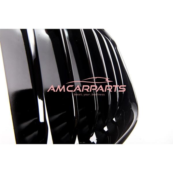 Upgrade Design Kühlergrill / Sportgrill passend für BMW X3 G01 / X4 G02 17-21 Hochglanz schwarz