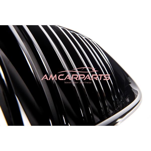 Upgrade Design Kühlergrill / Sportgrill passend für BMW X3 G01 / X4 G02 17-21 Hochglanz schwarz