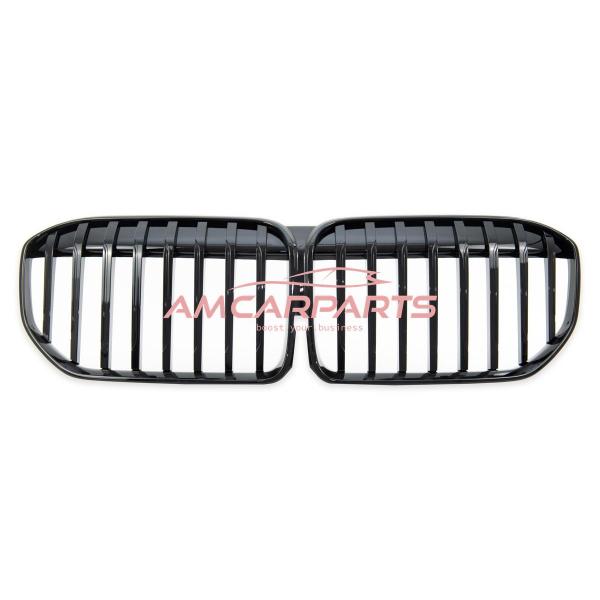 Upgrade Design Kühlergrill / Sportgrill passend für BMW 7er G11 / G12 Facelift 19+ Hochglanz schwarz