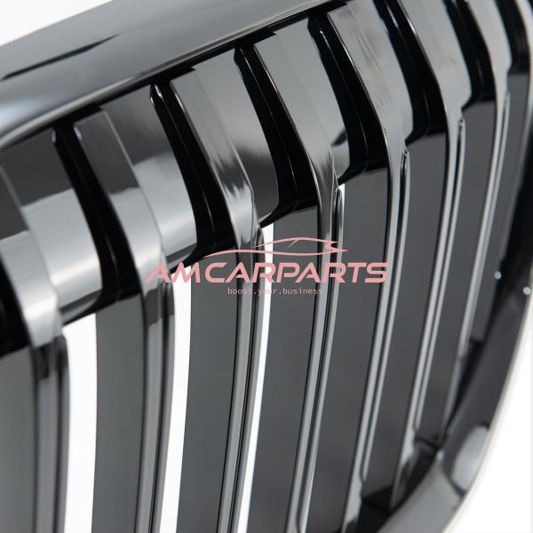 Upgrade Design Kühlergrill / Sportgrill passend für BMW 7er G11 / G12 Facelift 19+ Hochglanz schwarz