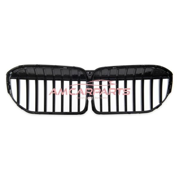 Upgrade Design Kühlergrill / Sportgrill passend für BMW 7er G11 / G12 Facelift 19+ Hochglanz schwarz