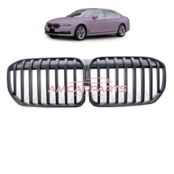 Upgrade Design Kühlergrill / Sportgrill passend für BMW 7er G11 / G12 Facelift 19+ Matt schwarz