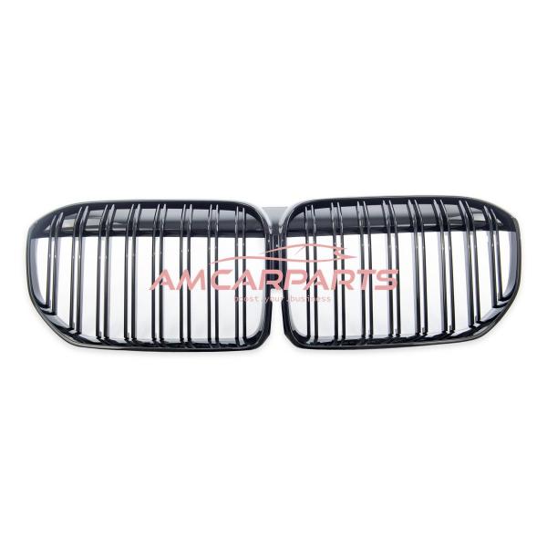 Upgrade Design Kühlergrill / Sportgrill passend für BMW 7er G11 / G12 Facelift 19+ Hochglanz schwarz