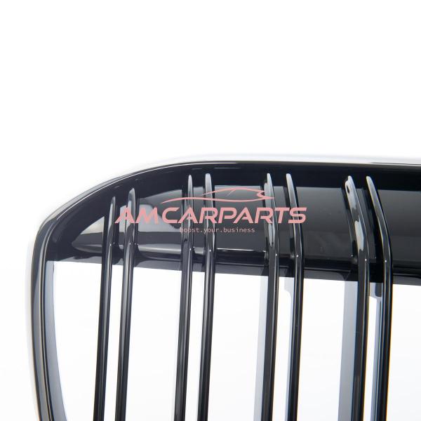 Upgrade Design Kühlergrill / Sportgrill passend für BMW 7er G11 / G12 Facelift 19+ Hochglanz schwarz